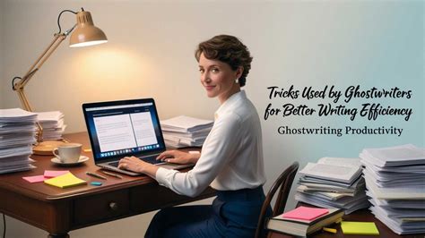 Tips & Tricks Used by Ghostwriters for Better Writing Productivity