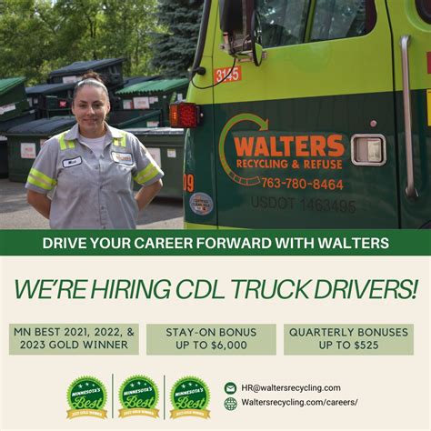 Safe and reliable waste management professionals wanted! Grow with ...