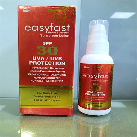 EASY FAST SPF 30 UVA/UVB Lotion Human Biolife India Pvt. Ltd.
