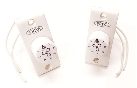 Buy ERH India 2 Pcs Fan Regulator for Ceiling Fans with Knob Speed ...