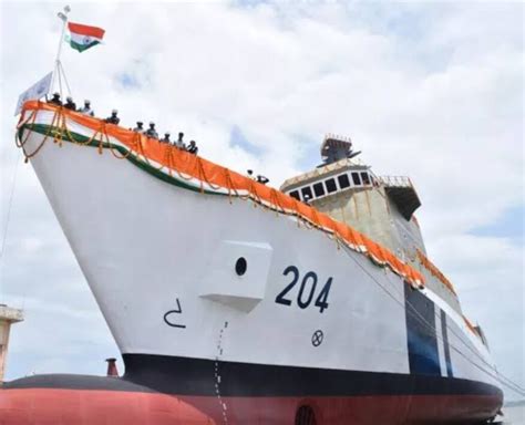 ICG launches first Indigenously Developed Pollution Control Vessel