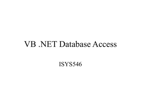 Visual Basic Database 的图像结果