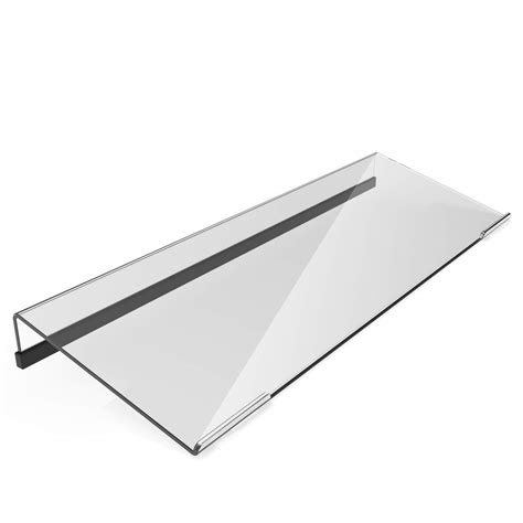 Acrylic Tilted Computer Keyboard Stand For Ergonomic Typing Keyboard ...