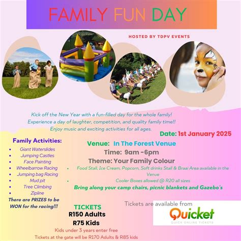 Family Fun Day, In The Forest, Walkerville, 1 January 2025 | AllEvents