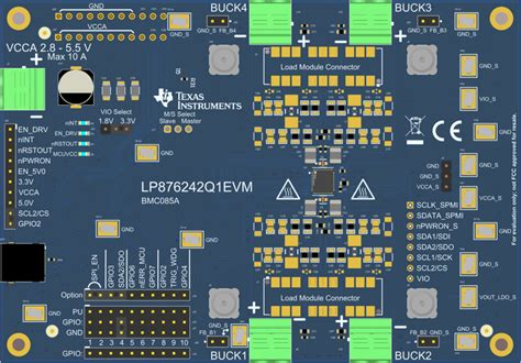 LP876242Q1EVM PMIC Evaluation Module - TI | Mouser