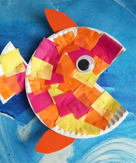 Image result for Paper Plate Fish