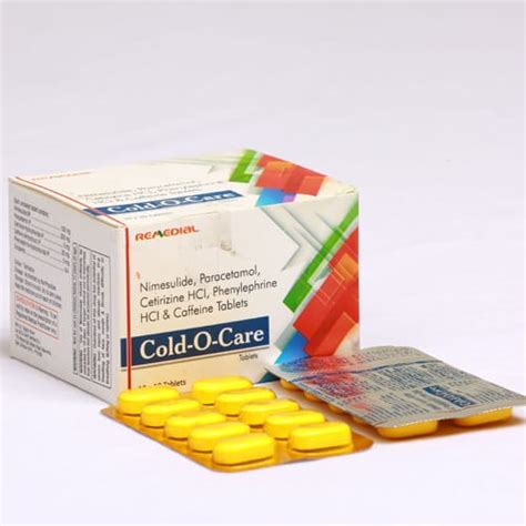 COLD-O-CARE Tablets Remedial Healthcare