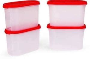 Buy Tupperware Polypropylene Grocery Container 1100 ml Pack of 4 ...