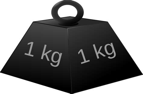 1kg weight - Openclipart