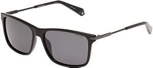 Buy Polariod Rectangular Sunglasses Black For Men & Women Online @ Best ...