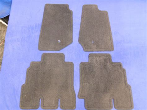 10 11 12 13 Jeep Wrangler Floor Mat Front Rear Mats Left Right Side #4 ...