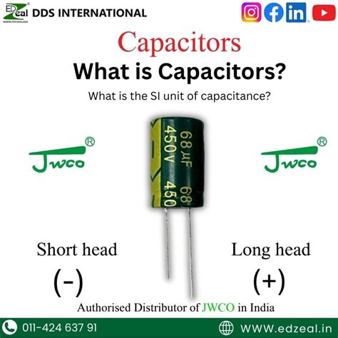 What is Capacitance? | Capacitor Definition, SI Unit & Functions.