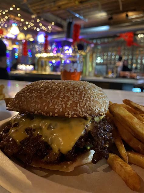 Forever my favorite #1 smash burger/ taco sublime at Marz Brewing : r ...