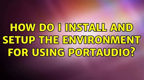 Image result for PortAudio Tutorial