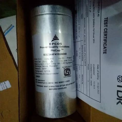 Power Capacitor - Epcos Capacitor Wholesale Trader from New Delhi