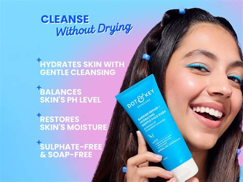 Buy Dot & Key Barrier Repair + Hydrating Gentle Face Wash Online ...