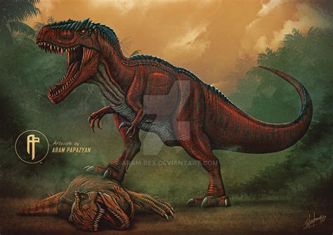 Giganotosaurus Vs T Rex Jurassic World Evolution T Rex Vs