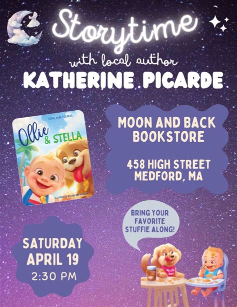 Saturday Storytime with local author Katherine Picarde, 458 High St ...