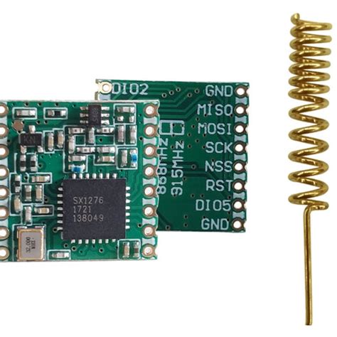 Super Low Power RF LoRa Module SX1276 868MHz - ThinkRobotics ...