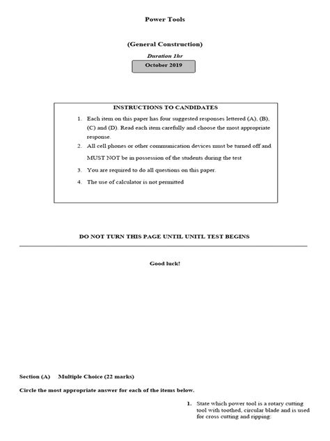 Image result for Engineering Hand Tools Test