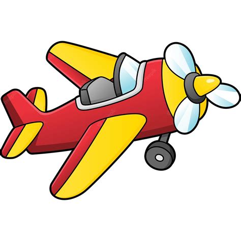 Cartoon Airplane Clip Art Free