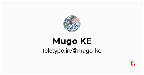Mugo KE — Teletype