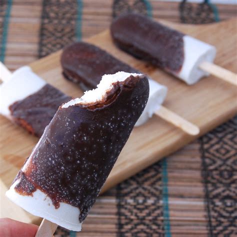 Coconut Ice Cream Bars