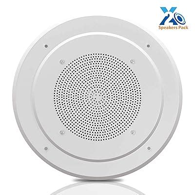 Buy 8” Ceiling Wall Mount Speaker - Full Range Woofer Speaker System ...