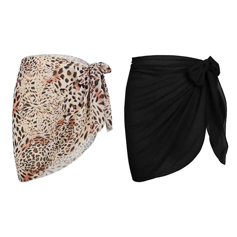 Zando Beach Cover Up Women Bikini Cover Ups Skirts Swim Cover Up Sarong ...