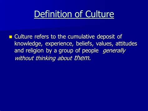 Define Traditional Culture: Meaning, Values, Practices