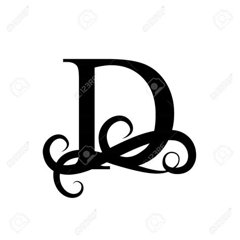 Cool Letter D Designs - Birthday Letter