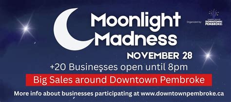 Moonlight Madness Downtown Pembroke 2025, 130 Pembroke St. West ...