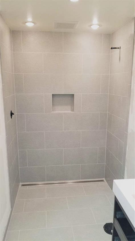 Large Format Tile For Shower Floor