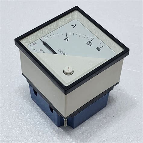 FRER F72EAX100C05 Analouge Ammeter 100/5A 90° SCALE, 72x72 mm ...