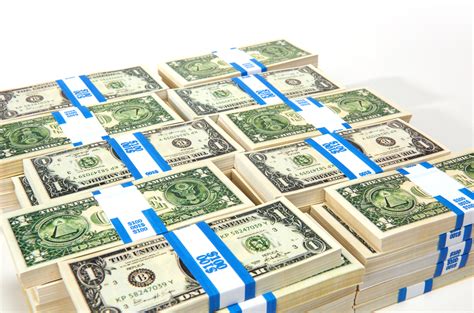 $1000 - 10 Stacks of 1s Replica Money – StrobeProps