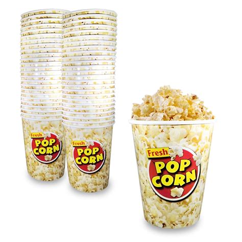 Disposable Popcorn Buckets at Magda Salas blog