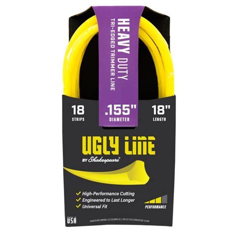 Shakespeare Ugly Line Replacement Strips 0.155-in x 1.5-ft Pre-cut ...