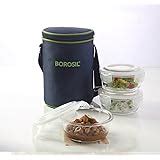 Buy Borosil Microwavable Borosilicate Glass Klip N Store Tiffin Box ...