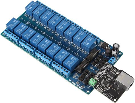 Bewinner 16-Channel Ethernet Relay Module for Smart Home India | Ubuy