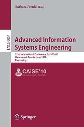 Advanced Information Systems Engineering: 22nd International Conference ...