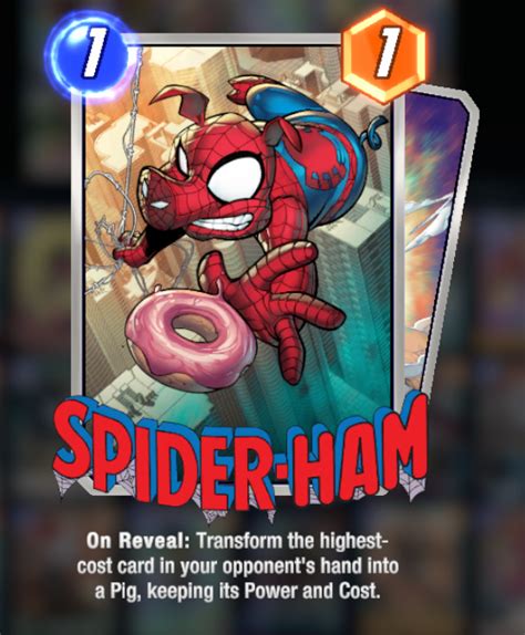For Marvel Snap’s Spider-Ham, Great Power Comes With Great Utility