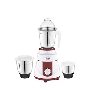 Buy PRIDE EXTER 750W Mixer Grinder with 3 Jars (1.5L Wet, 1.2L Dry, 0 ...