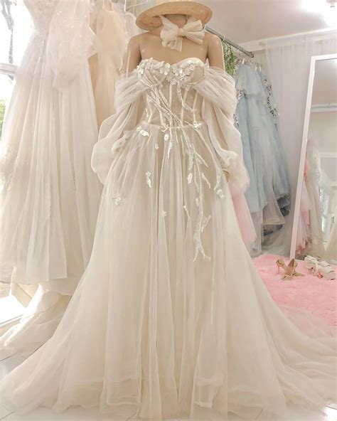 Enchanted Forest Wedding Dress, Fantasy Wedding Dress, Boho Wedding Gown, Pretty Wedding Dresses ...