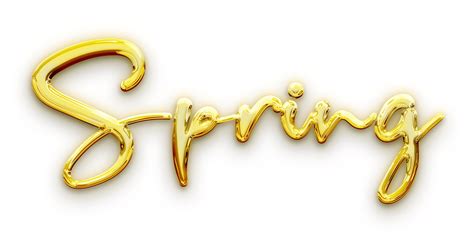 Image result for Spring Text PNG