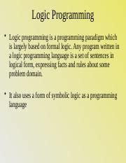 Image result for Logic Programming Set Programming