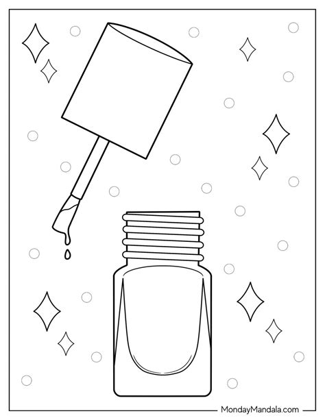 Nail Coloring Pages