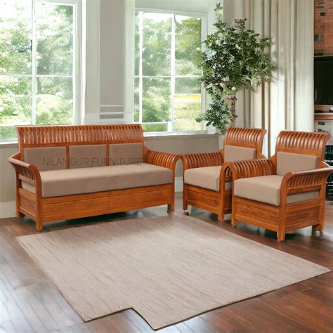 ORCHID TEAKWOOD SOFA – Nilambur Furniture