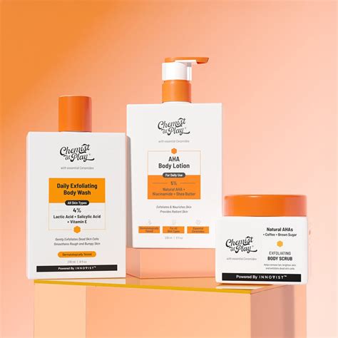 Buy Exfoliating Bodywash & refreshing Underarm Roll On Duo | Innovist