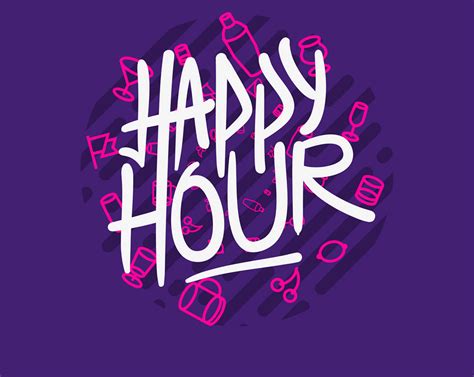 Download Pink And Purple Happy Hour Wallpaper | Wallpapers.com