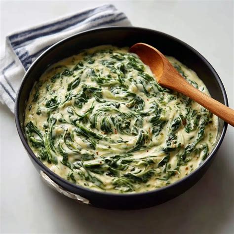 Easy Creamed Spinach Recipe - Creamy & Quick Side Dish